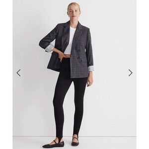 $80 Madewell Ponte Stirrup Leggings size XXS m1